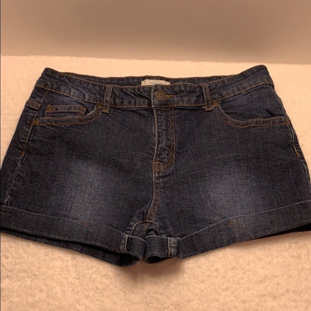 Blue Asphalt Jean shorts size 13